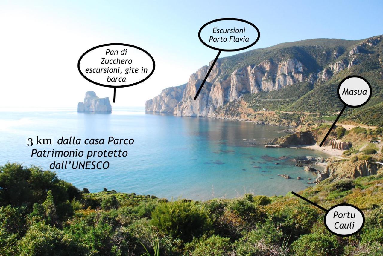 La Casa Del Mare Tanca Piras Villa Nebida ภายนอก รูปภาพ